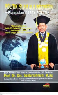 Image of Politik islam ala indonesia